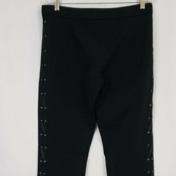 Wolford biker trousers, lace up sides, size 34 - Picture 9 of 10